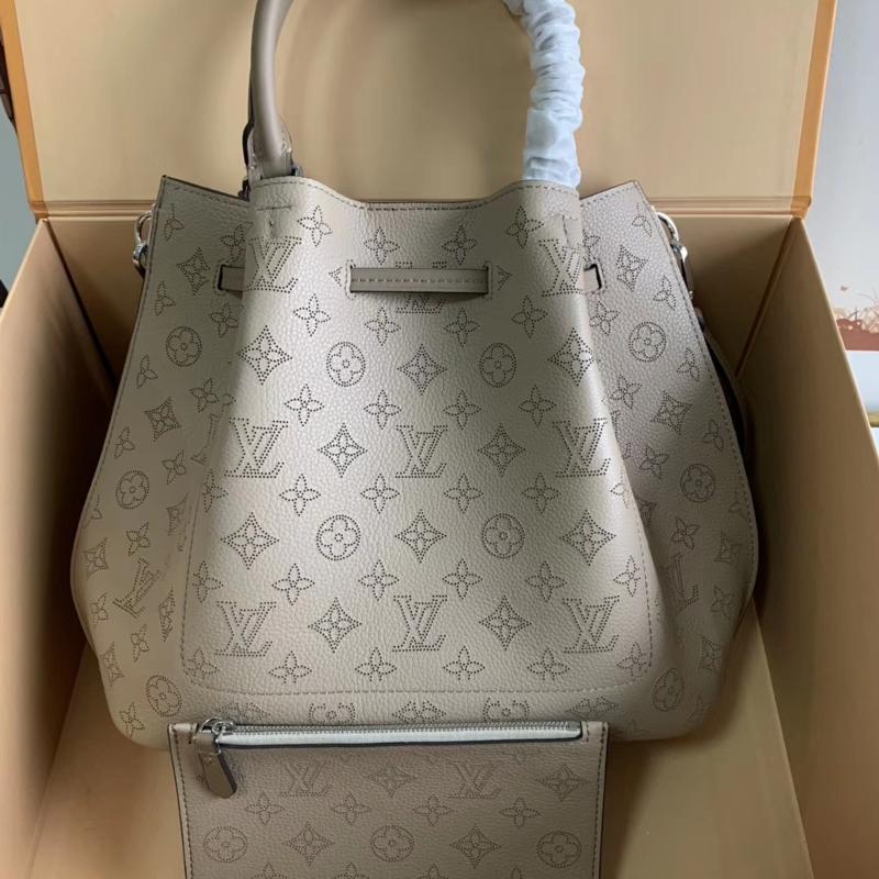 LV Handbags Tote Bags M54403 Full leather gray